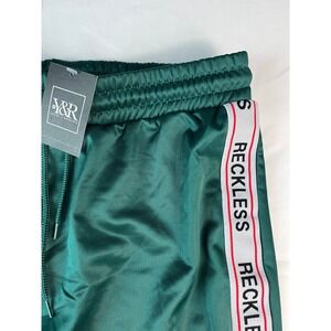 Young & Reckless Green‎ Track Skirt Women's Medium Athletic Mini